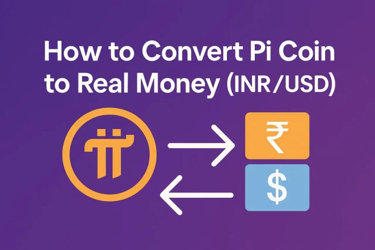 Convert Pi Coin to INR/USD