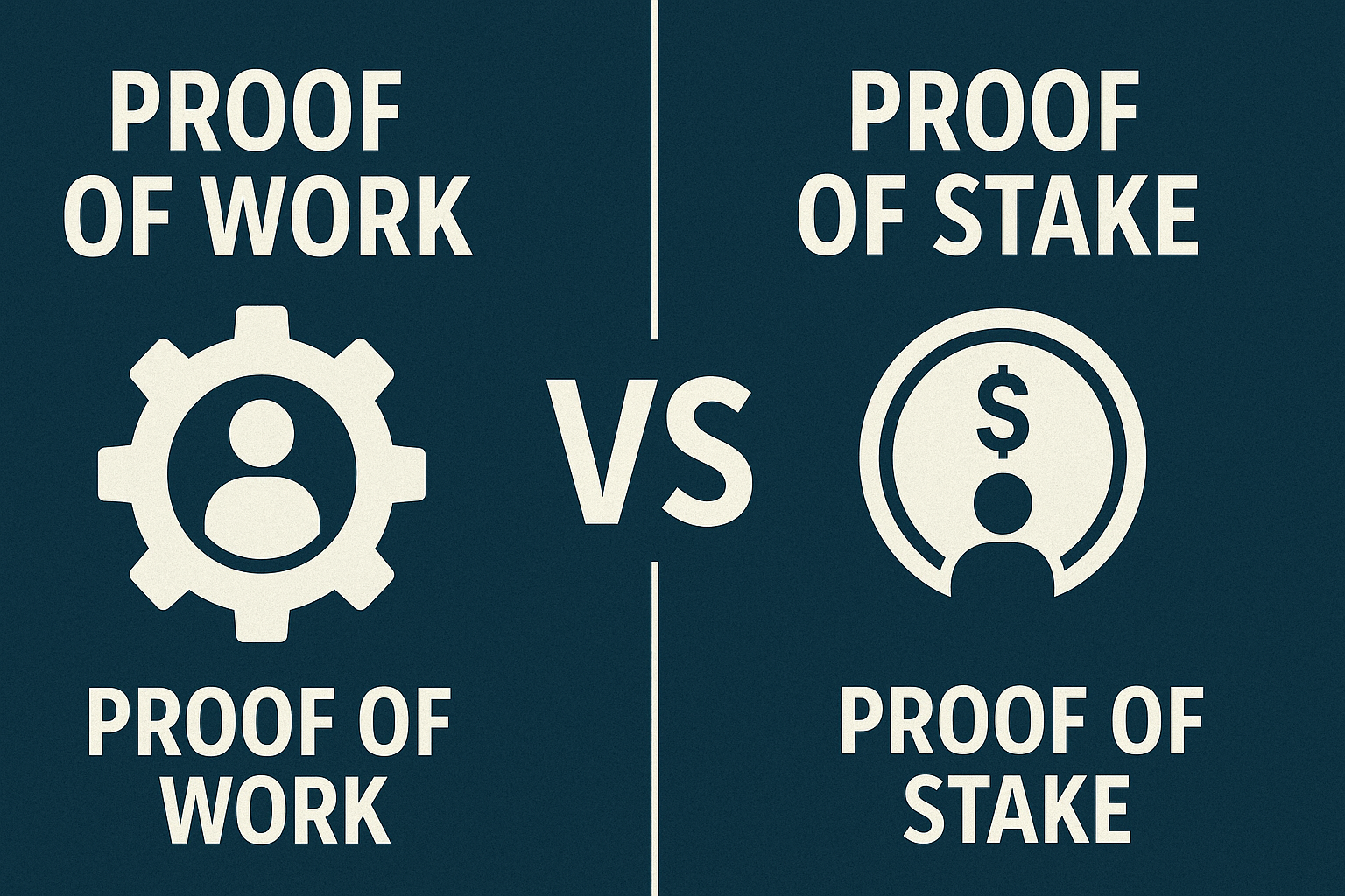 Proof of Work vs Proof of Stake